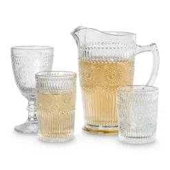 Xenos Wijnglas romantic - helder - 225 ml- Bruiloft|Buitenservies