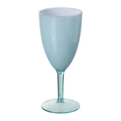 Xenos Wijnglas solid - blauw - ml- Buitenservies|Wijnglazen