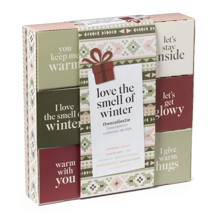 Xenos Winter thee assorti - 9x8 stuks- Thee|Kerstcadeaus