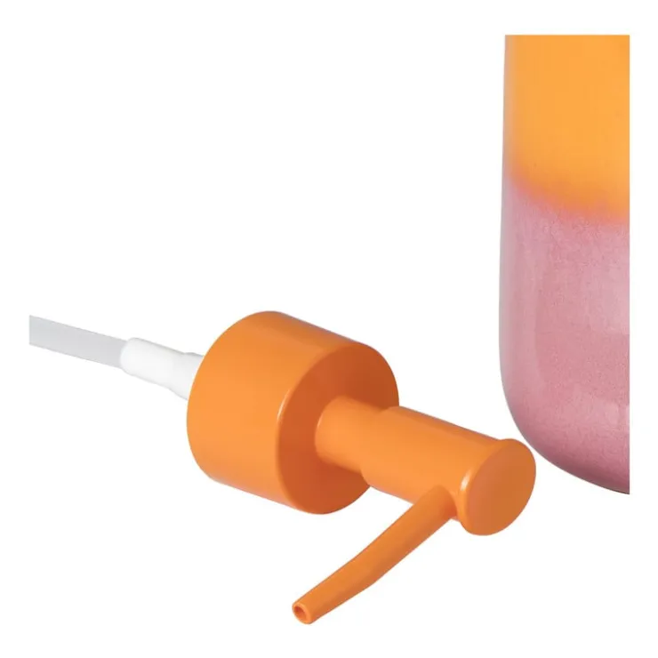 Xenos Zeeppompje duo - oranje/roze - ø7.3x18.3 cm- Zeeppompjes|Kerstcadeaus