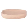 Xenos Zeepschaaltje aardbei - roze/groen - 2x11.5x9.8 cm- Zeepbakjes
